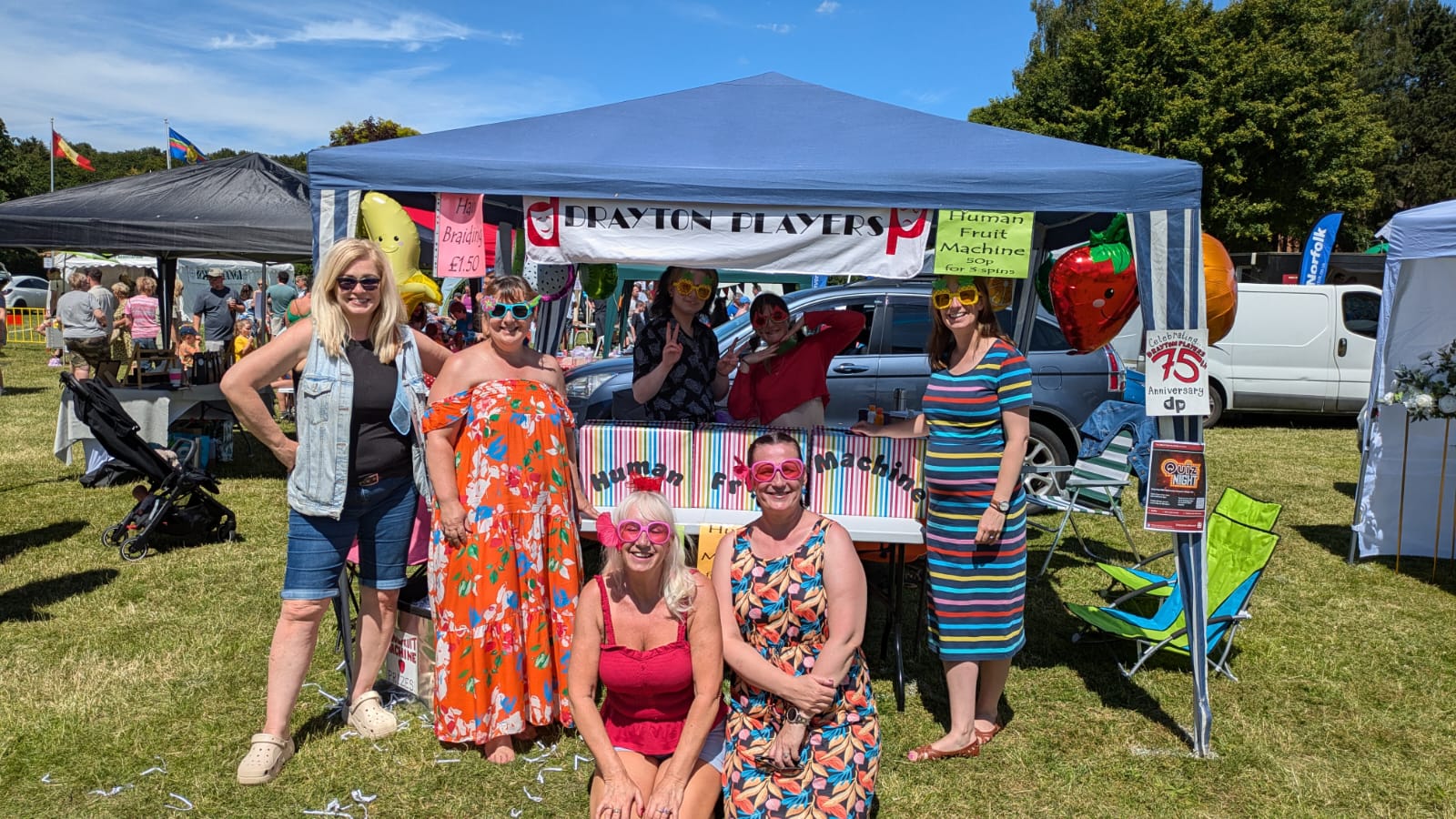 Our stall at Taverham Fayre